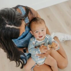 Copper Pearl Long Sleeve Bodysuit | Bridger -The Baby's Crib CPMAY2HR23ACWEB 76