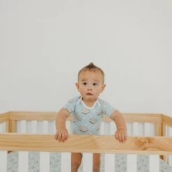 Copper Pearl Premium Knit Fitted Crib Sheet | S'mores -The Baby's Crib CPMAY2HR23ACWEB 97