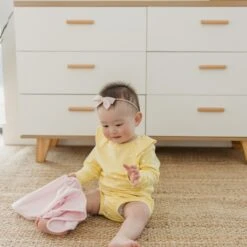 Copper Pearl Three-Layer Security Blanket Set | Blossom 11 Copper Pearl Three-Layer Security Blanket Set | Blossom -The Baby's Crib CPML23ACWEB 211