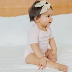 Copper Pearl Short Sleeve Bodysuit | Blossom -The Baby's Crib CPML23ACWEB 618 2