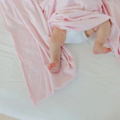 Copper Pearl Knit Swaddle Blanket | Blossom -The Baby's Crib CPML23ACWEB 687