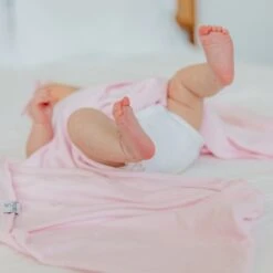 Copper Pearl Knit Swaddle Blanket | Blossom -The Baby's Crib CPML23ACWEB 692