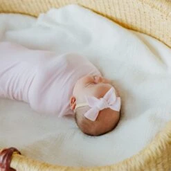 Copper Pearl Classic Nylon Bow | Blossom -The Baby's Crib CPML23ACWEB 713