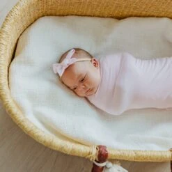 Copper Pearl Classic Nylon Bow | Blossom -The Baby's Crib CPML23ACWEB 718