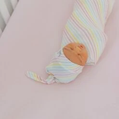 Copper Pearl Knit Swaddle Blanket | Lucky -The Baby's Crib CPML23ACWEB 773