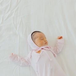 Copper Pearl Knotted Gown | Blossom -The Baby's Crib CPML23ACWEB 814