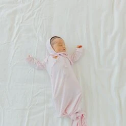 Copper Pearl Knotted Gown | Blossom -The Baby's Crib CPML23ACWEB 815