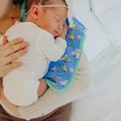 Copper Pearl Premium Burp Cloths | Birdie -The Baby's Crib CPML23ACWEB 945