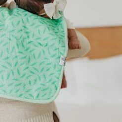 Copper Pearl Premium Burp Cloths | Birdie -The Baby's Crib CPML23ACWEB 954