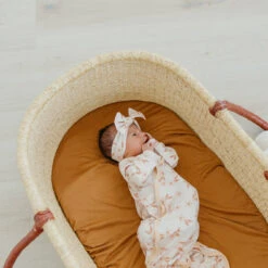 Copper Pearl Knotted Gown | Rue -The Baby's Crib CPMay2AC23web 14