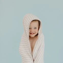 Copper Pearl Premium Knit Hooded Towel | Coastal -The Baby's Crib CPMay3AC23web 162