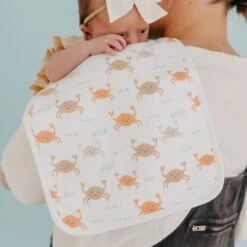 Copper Pearl Premium Burp Cloths | Tide -The Baby's Crib CPMay3AC23web 235