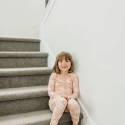 Copper Pearl 2-Piece Long Sleeve Pajama Set | Penny -The Baby's Crib CPMay3AC23web 433