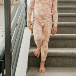 Copper Pearl 2-Piece Long Sleeve Pajama Set | Penny -The Baby's Crib CPMay3AC23web 446