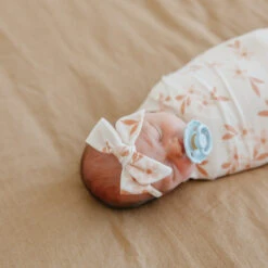 Copper Pearl Classic Nylon Bow | Rue -The Baby's Crib CPMay 1 AC23web 222