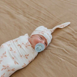 Copper Pearl Top Knot Hat | Rue -The Baby's Crib CPMay 1 AC23web 228