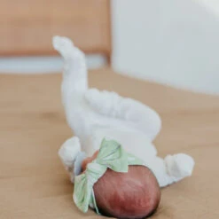 Copper Pearl Knit Headband Bow | Bogey -The Baby's Crib CPMay 1 AC23web 244