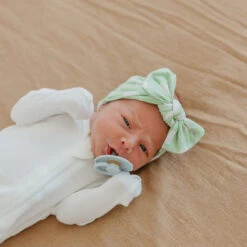 Copper Pearl Knit Headband Bow | Bogey -The Baby's Crib CPMay 1 AC23web 246