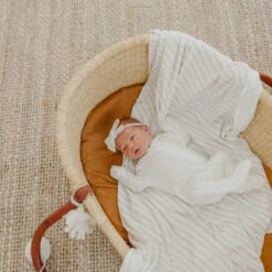 Copper Pearl Classic Nylon Bow | Coastal -The Baby's Crib CPMay 1 AC23web 254 2
