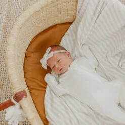 Copper Pearl Classic Nylon Bow | Coastal -The Baby's Crib CPMay 1 AC23web 256 2