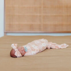 Copper Pearl Knit Headband Bow | Penny -The Baby's Crib CPMay 1 AC23web 293