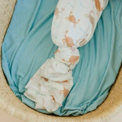 Copper Pearl Knit Swaddle Blanket | Tide -The Baby's Crib CPMay 1 AC23web 310 2
