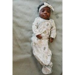 Copper Pearl Knotted Gown | Rex -The Baby's Crib CPSAUSM21ACWEB 264 jpg