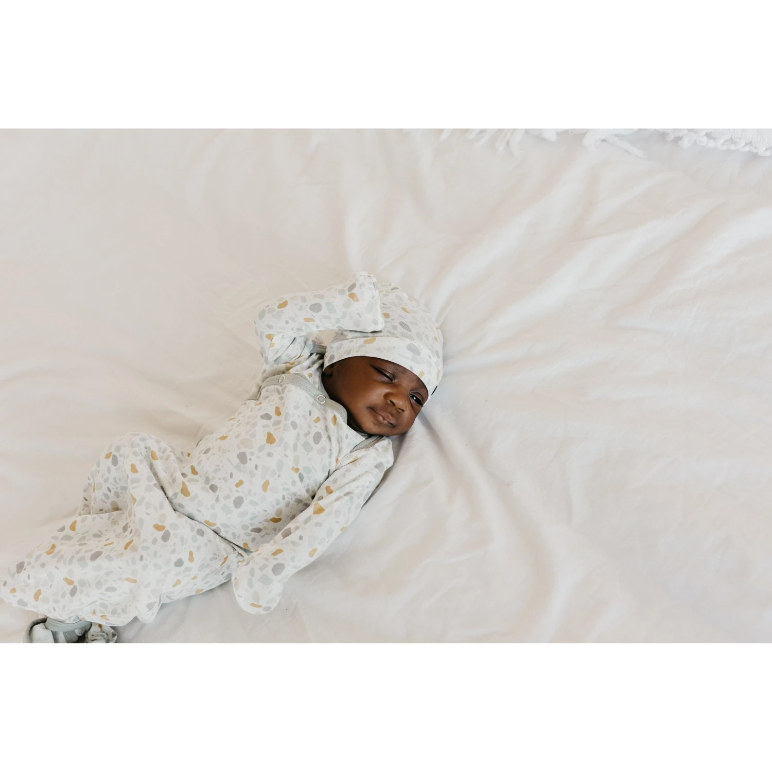 Copper Pearl Top Knot Hat | Arlo 9 Copper Pearl Top Knot Hat | Arlo - Image 7