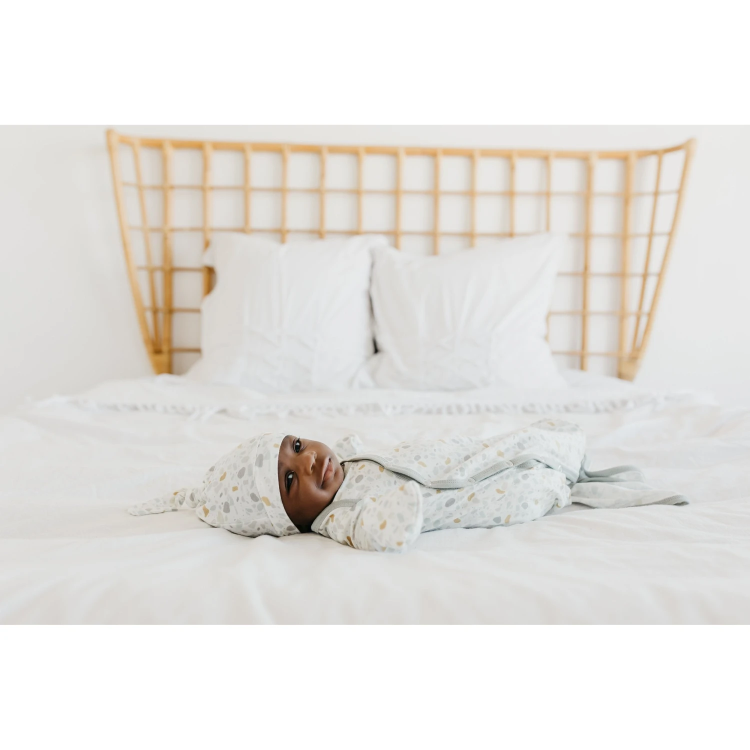 Copper Pearl Top Knot Hat | Arlo 11 Copper Pearl Top Knot Hat | Arlo - Image 9