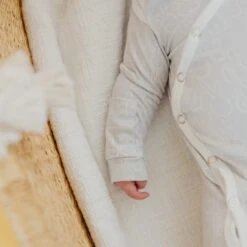 Copper Pearl Knotted Gown | Peter -The Baby's Crib CPSpring23ACweb 6