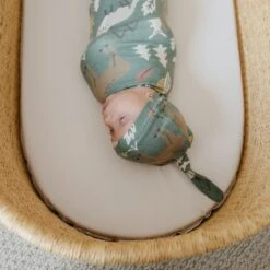 Copper Pearl Top Knot Hat | Atwood -The Baby's Crib CPTRIPLETS21ACWEB 171copy