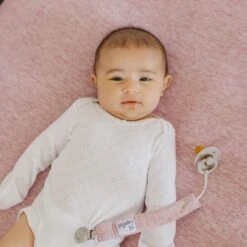 Copper Pearl Binky Clips | Lacie -The Baby's Crib CPapril22ACWEB 178