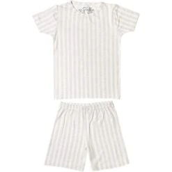 Copper Pearl 2-Piece Short Sleeve Pajama Set | Coastal