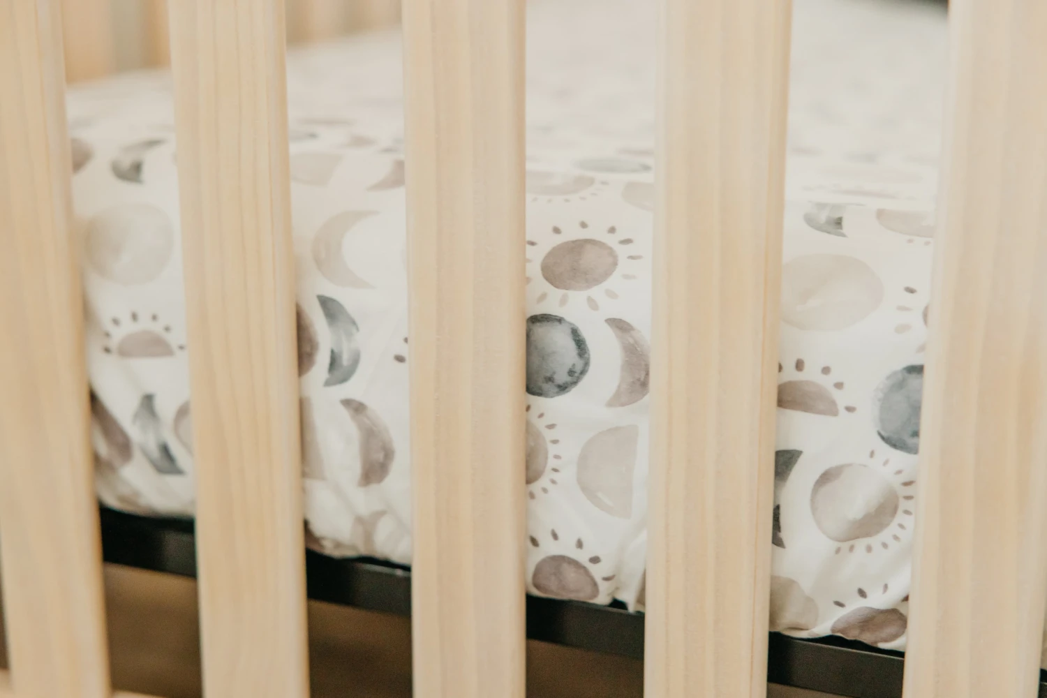 Copper Pearl Premium Knit Fitted Crib Sheet | Eclipse 8 Copper Pearl Premium Knit Fitted Crib Sheet | Eclipse - Image 6