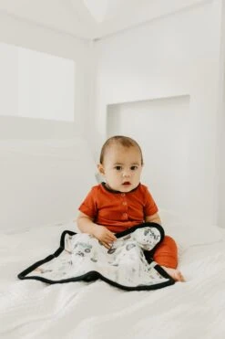 Copper Pearl Three-Layer Security Blanket Set | Jo -The Baby's Crib CopperPearl1120ACWB 128