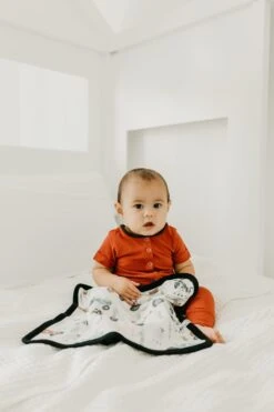 Copper Pearl Three-Layer Security Blanket Set | Jo -The Baby's Crib CopperPearl1120ACWB 129