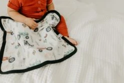 Copper Pearl Three-Layer Security Blanket Set | Jo -The Baby's Crib CopperPearl1120ACWB 130
