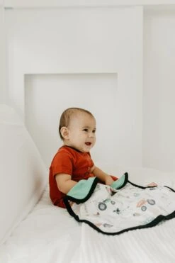 Copper Pearl Three-Layer Security Blanket Set | Jo -The Baby's Crib CopperPearl1120ACWB 132