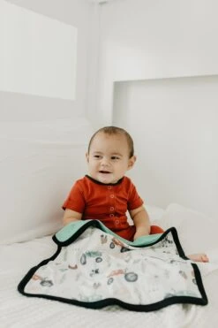 Copper Pearl Three-Layer Security Blanket Set | Jo -The Baby's Crib CopperPearl1120ACWB 134