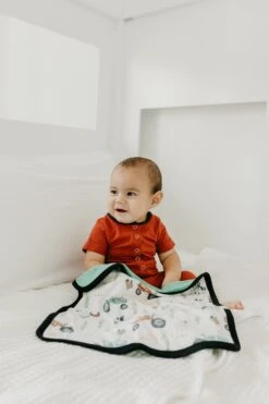 Copper Pearl Three-Layer Security Blanket Set | Jo -The Baby's Crib CopperPearl1120ACWB 136