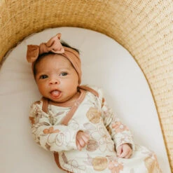 Copper Pearl Knotted Gown | Ferra 11 Copper Pearl Knotted Gown | Ferra -The Baby's Crib CopperPearl1120ACWB 205