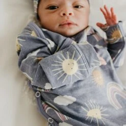 Copper Pearl Knotted Gown | Hope -The Baby's Crib CopperPearl1120ACWB 261 03994d65 9475 44a7 8e96 70c89bae7914