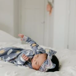 Copper Pearl Knotted Gown | Hope -The Baby's Crib CopperPearl1120ACWB 268 e26c6063 647b 4a17 838c ee27666a357d