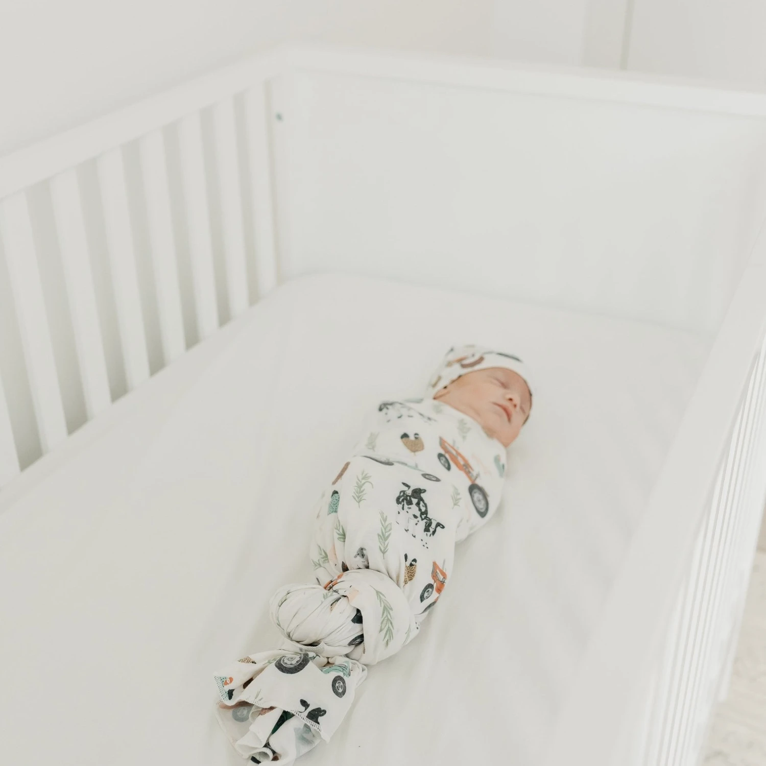 Copper Pearl Knit Swaddle Blanket | Jo 4 Copper Pearl Knit Swaddle Blanket | Jo - Image 2