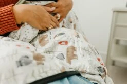 Copper Pearl Three-Layer Quilt | Lumberjack -The Baby's Crib CopperPearl1120ACWB 66