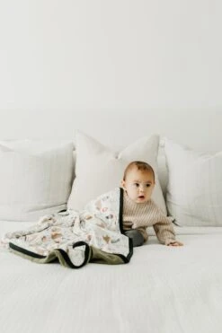 Copper Pearl Three-Layer Quilt | Lumberjack -The Baby's Crib CopperPearl1120ACWB 68