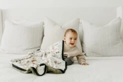 Copper Pearl Three-Layer Quilt | Lumberjack -The Baby's Crib CopperPearl1120ACWB 69