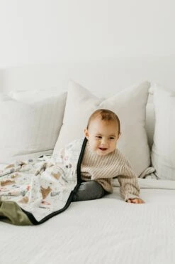 Copper Pearl Three-Layer Quilt | Lumberjack -The Baby's Crib CopperPearl1120ACWB 70