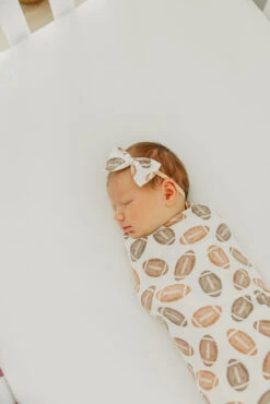 Copper Pearl Bowtie Nylon Bow | Blitz -The Baby's Crib CopperPearlAugShoot23AC 131