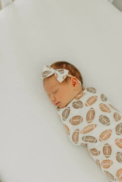 Copper Pearl Bowtie Nylon Bow | Blitz -The Baby's Crib CopperPearlAugShoot23AC 133